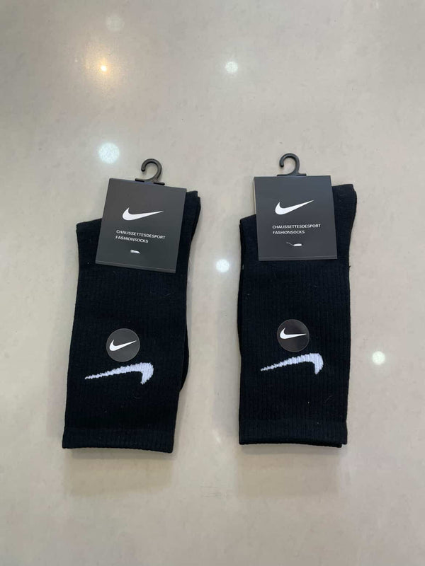 Nike high ankle socks black