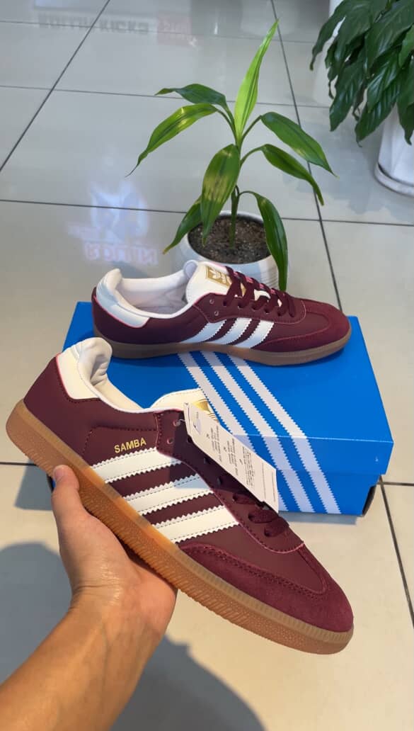 Adidas samba Maroon