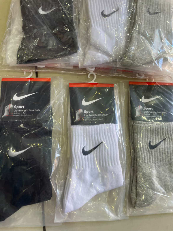 Nike high ankle mix socks new