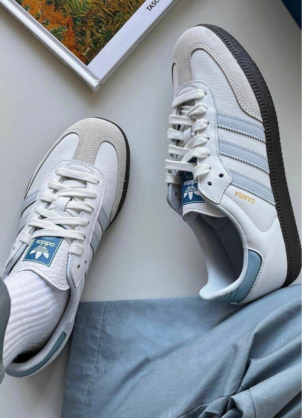 adidas samba blue halo