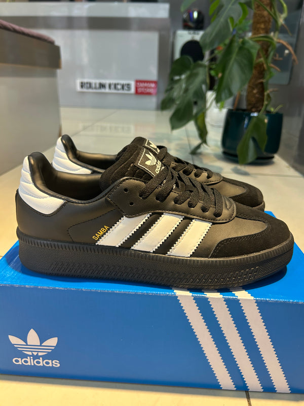 Adidas samba black double sole