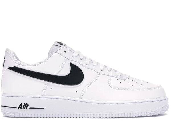 AIRFORCE 1 BLACK TICK SWOOSH