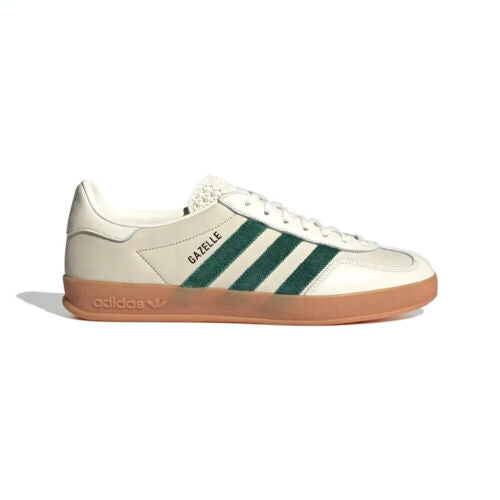 adidas gazelle off white green