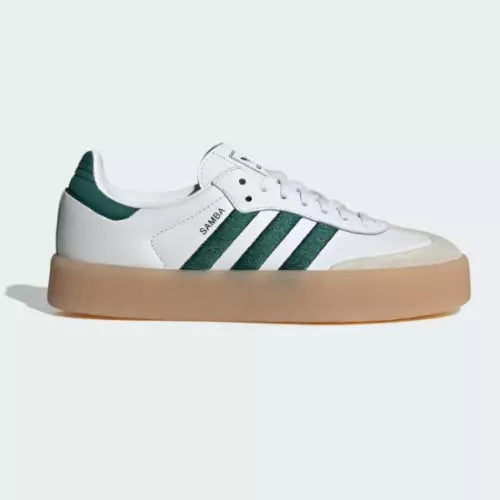 Adidas samba double sole white green